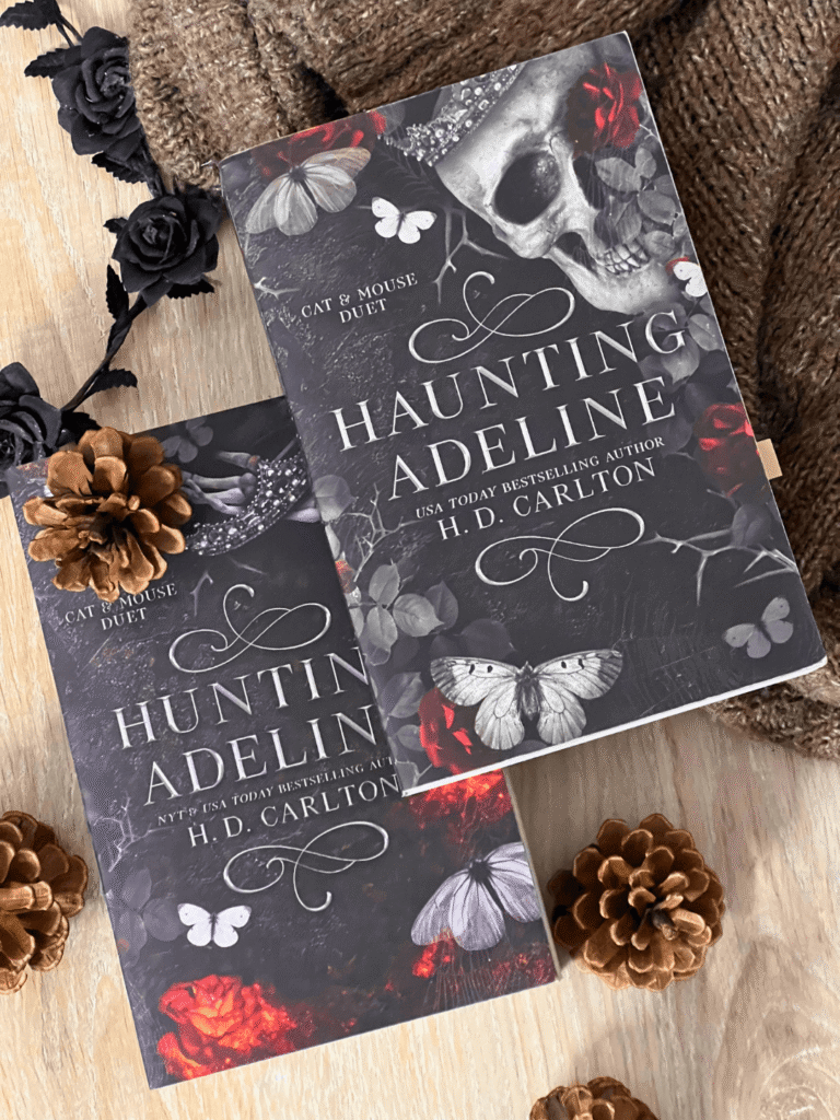 Haunting and Hunting Adeline by HD Carlton amidst acorns and a jersey.