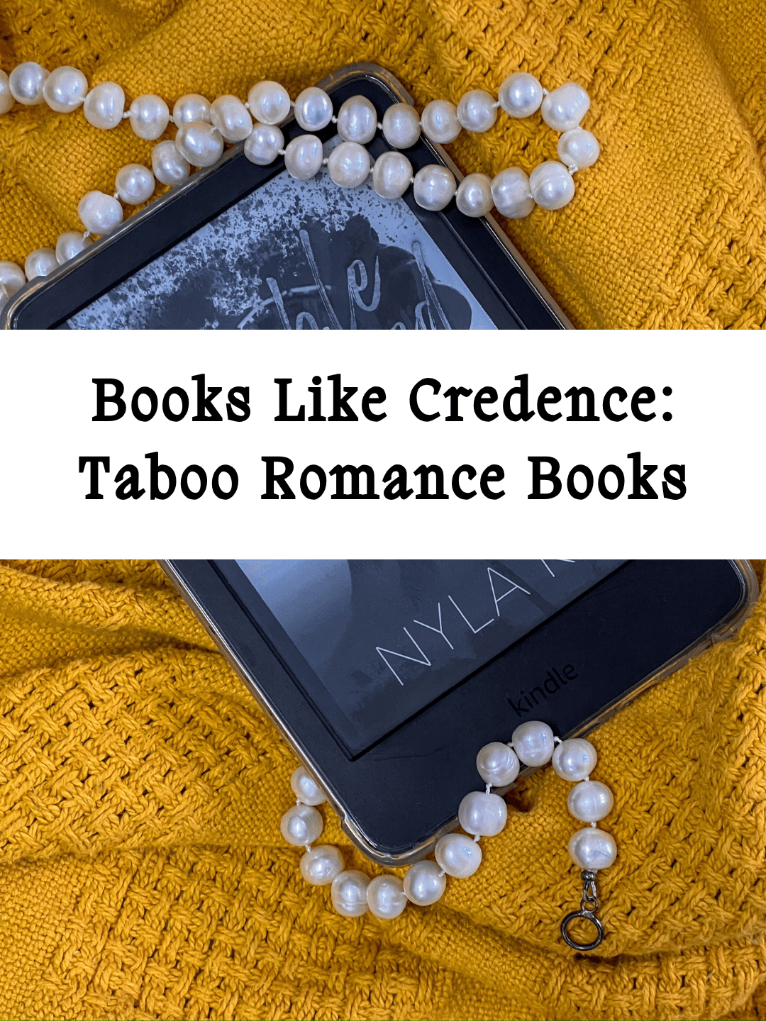 Books Like Credence: Taboo Romance Books